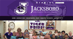 Desktop Screenshot of jacksboroisd.net