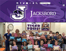 Tablet Screenshot of jacksboroisd.net